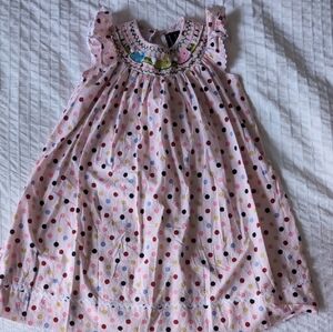 🩷 Smocked And Embroidered Dress  🐇 🐰